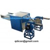 Fiber opening and pillow filling machine with 2 nozzles